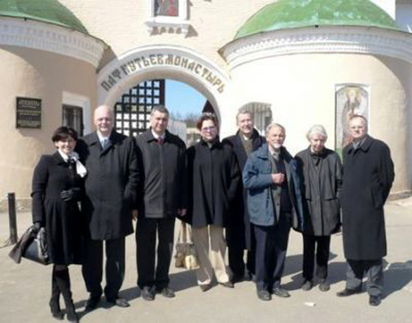 На экскурсии по городу у Свято-Пафнутьевского Боровского мужского монастыря