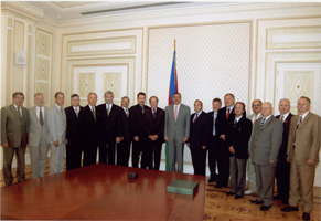 Встреча с Президентом Азербайджана Ильхамом Алиевым