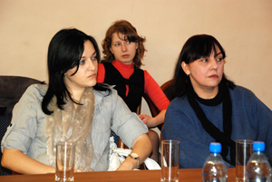 Ирина Горюнова и Вера Терехина