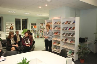 Выступление консула Генерального консульства России в Нарве Ольги Комаровой