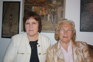 В гостях в С.Ю.Ушаковой, потомка адмирала Ф.Ф.Ушакова