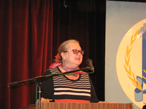 Выступление Кудрявцевой Л.А.