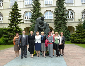 Преподаватели Университета и делегация ДРЗ