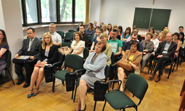 На открытии книжной выставки