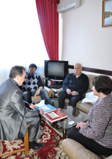 Встреча с ректором Университета С.В.Курило.