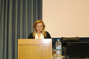 Профессор отделения славянской филологии Елени Стерьёпулу