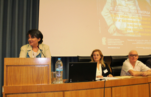 Декан философского университета проф. Елени Карамаленгу