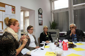 Встреча Ю. Прохорова с преподавателями Кафедры восточных славян