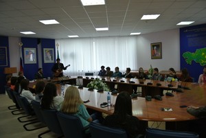 Студенты и преподаватели филиала
