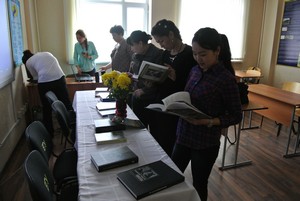 Книги ДРЗ в подарок историческому факультету Евразийского национального университета им. Л.Н. Гумилева