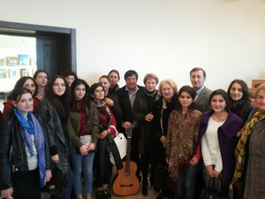 Встреча со студентами и преподавателями Абхазского государственного университета