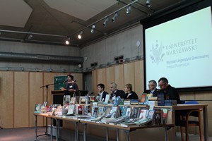 Открытие конференции. Директор института русистики Магдалена Домбровска