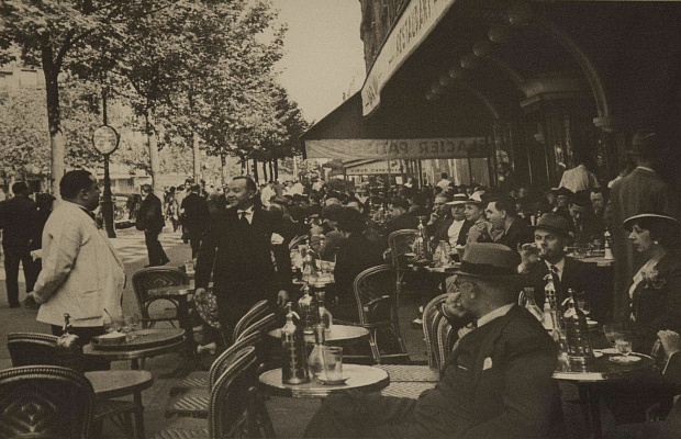 Кафе «Куполь». Конец 1930-х