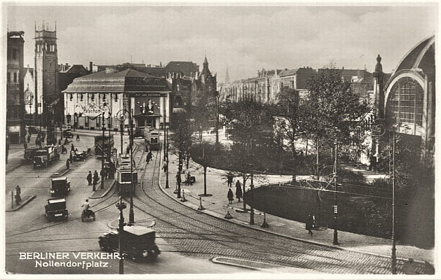 Ноллендорфплац, где находилось кафе «Леон». Середина 1920-х