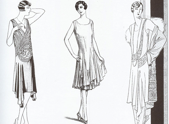 Модели дома «Ирфе». Рисунки из журналов «Paris Elegance» и «L’Art et La Mode». 1928