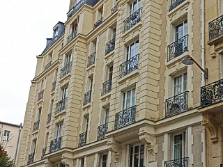 Дом по адресу рю Жак Оффенбах, 1. Октябрь 2024. Фото Евгения Пономарева