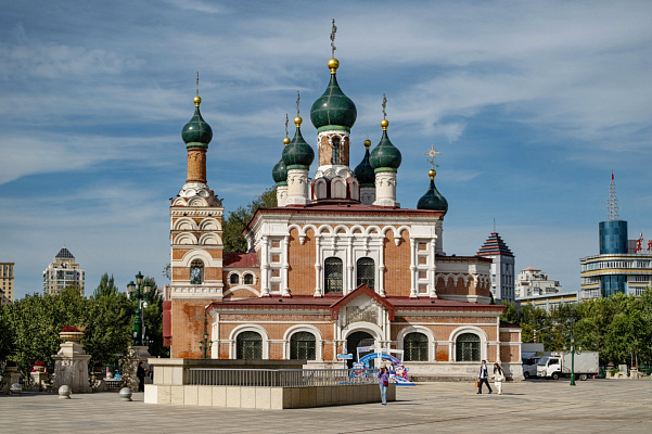 Иверская церковь. Восточный фасад. Сентябрь 2024. Фото Елизаветы Кириной