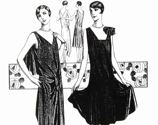 Модели дома «Ирфе». Рисунок из журнала «Paris Elegance». Ноябрь 1927