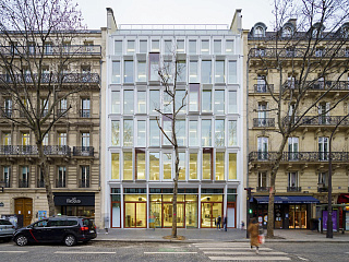 Бульвар Малешерб. Слева дом № 19. Около 2021. Фото: Javier Callejas. Источник: https://dtacc.com/wp/wp-content/uploads/2023/08/DTACC-EUREKA-Projet-00.jpg