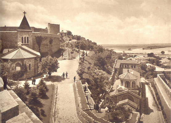 Церковь Ружица и Храм Святой Петки. Середина 1930-х