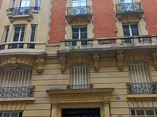 118, rue de la Faisanderie – первый парижский адрес Буниных (квартира М.С. и М.О. Цетлиных). Октябрь 2025. Фото Евгения Понмарева