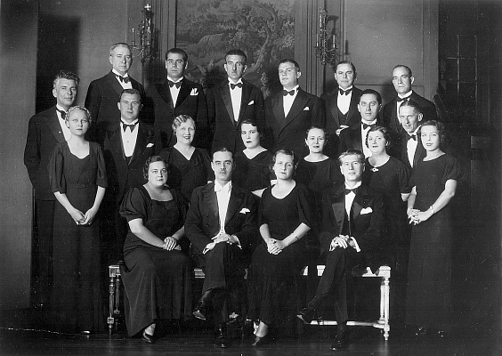 Митрополичий хор под управлением Н.П. Афонского. Первая половина 1930-х