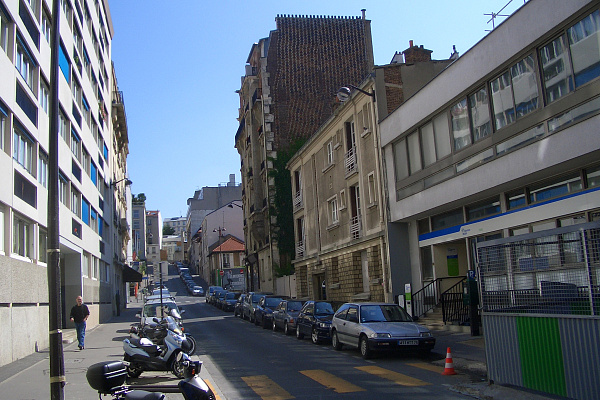 Рю Давьель (rue Daviel). Июль 2008. Фото Манфреда Шрубы