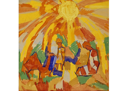 Кураторская экскурсия по выставке «Прикоснувшиеся к Солнцу. В поисках стиля: авангард и реализм в среднеазиатском искусстве. 1920–1960-е годы»