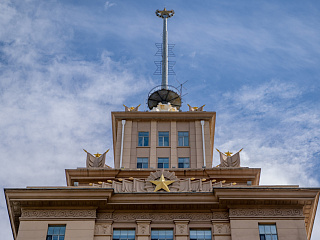 Главное здание Харбинского политехнического университета. Сентябрь 2024. Фото Елизаветы Кириной