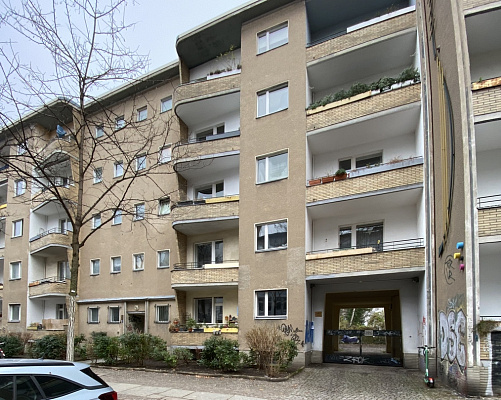 Дом по адресу Гольцштрассе, 9. Декабрь 2021. Фото Алексея Урбана