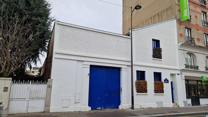 Рю Барро, 22-бис (Маленькая Россия) и 22 (гостиница). Февраль 2025. Фото Стефана Менегальдо